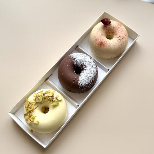 ПП пирожное Donuts Cake (трендовые пончики) без сахара и глютена