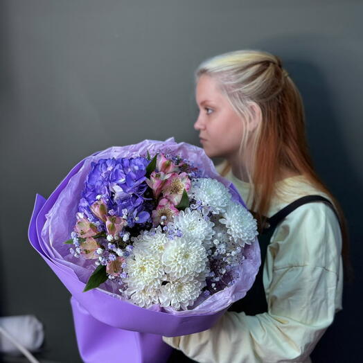 Фиолетовый букет 💐