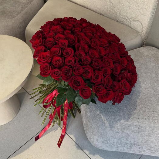 101 Premium Red Rose Bouquet