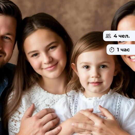 Family Light. Фотосессия для семьи