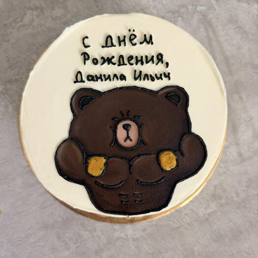 Торт 1 кг с фотопечатью или рисунком
