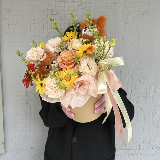 Композиция с мишками 🧡