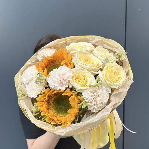 Сборный букет Sun flower