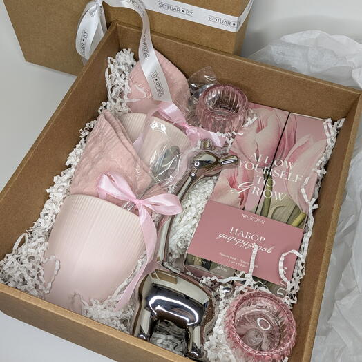 Подарочный бокс "Dusty Rose" (SOTUAR.BY cozy home)