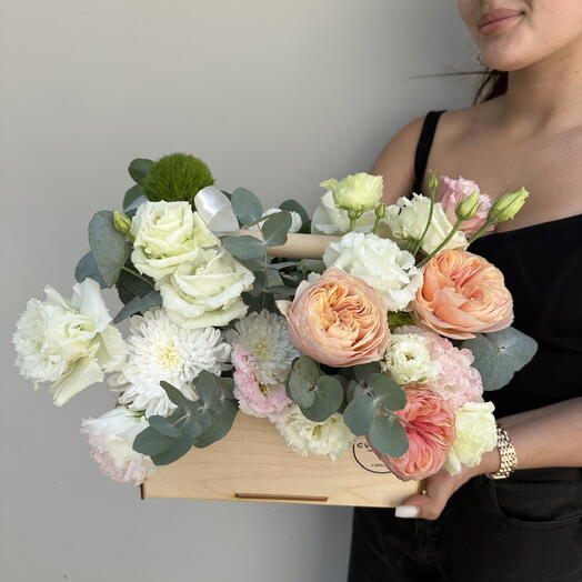 Peach Garden Box