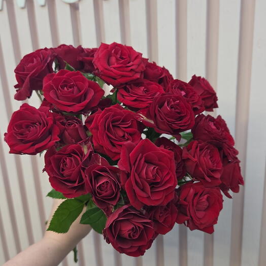 Кустовая роза 🌹 7шт под ленту