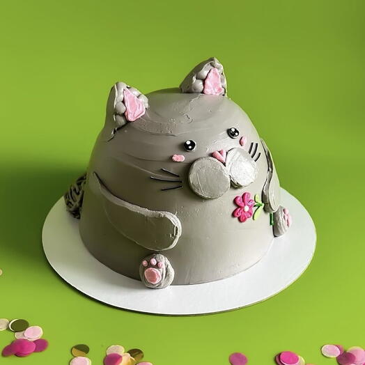 3D торт 1.5 кг Котик