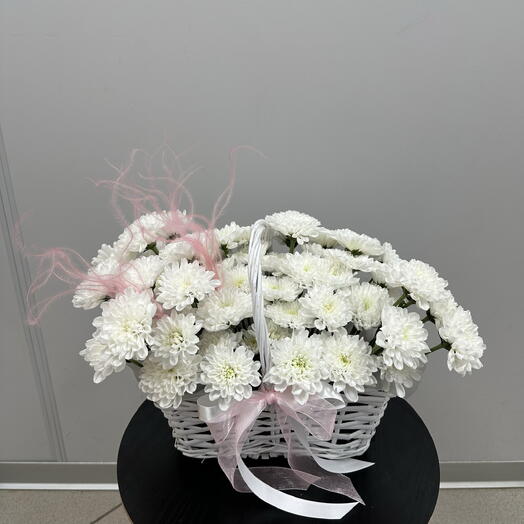 Корзина из Хризантемы🌼