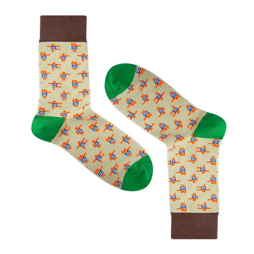 Носки Физкультура,оливковый/39-41