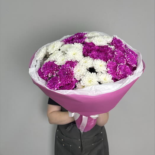 Микс стойких хризантем