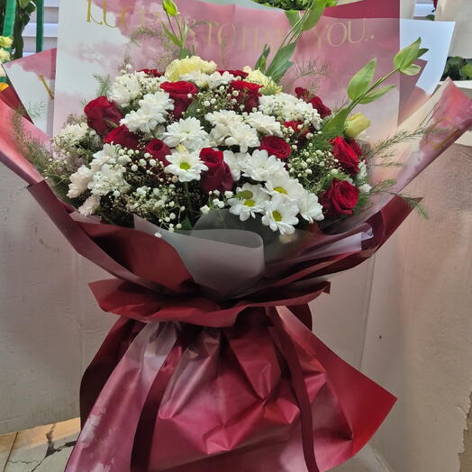 Букет из красных роз 💐