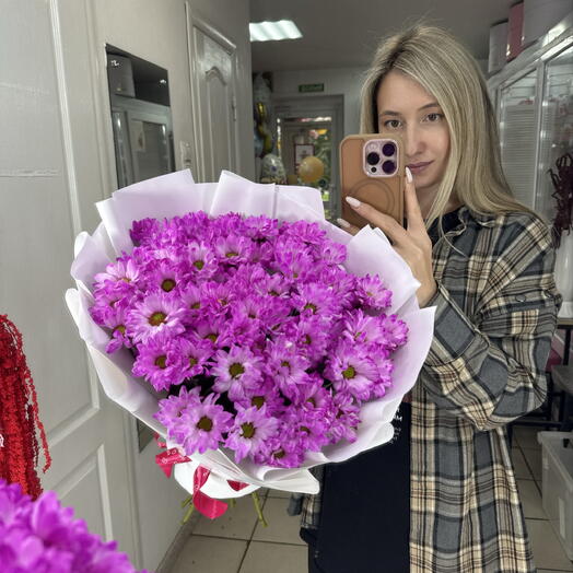 Букет хризантем