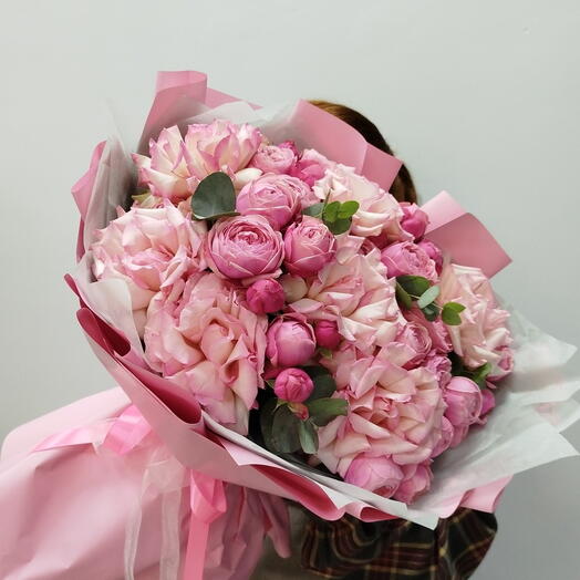 Розовый букетик🌸