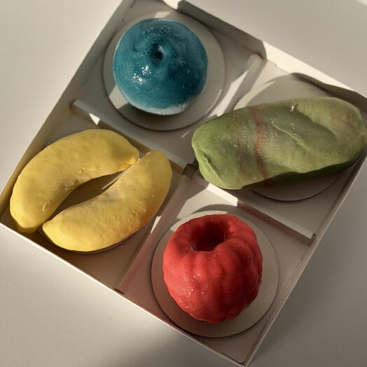 Корпусные десерты 🥭🍑🫐🍌🍒 5 шт
