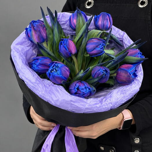 Букет из 11 тюльпанов 🌸