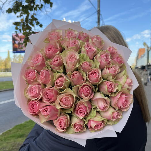 35 Нежно-розовая Роза