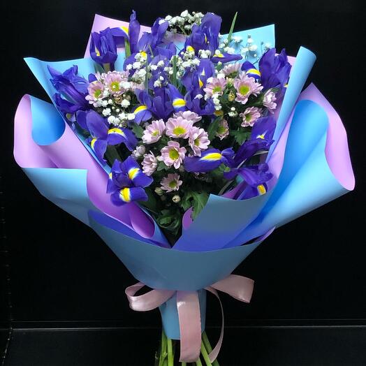Букет с Ирисами