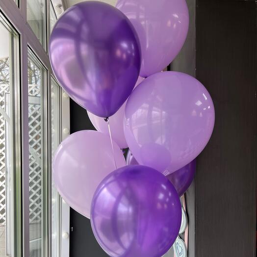 Сет из воздушных шаров Сиреневый