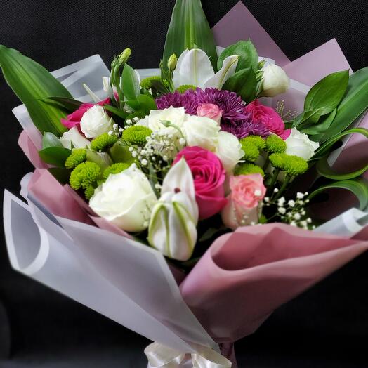 Fresh flowers bouquet