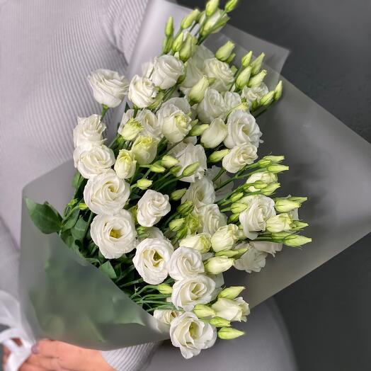 Eustoma in designer packaging