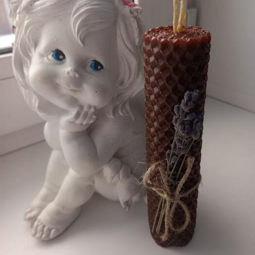 Vela de chocolate