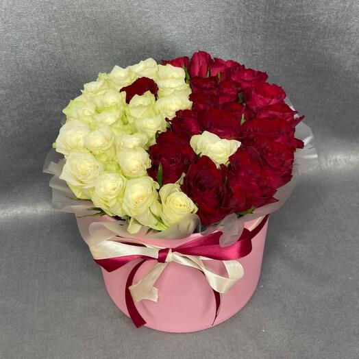 Rosas en una Caja de Yin Yang☯️