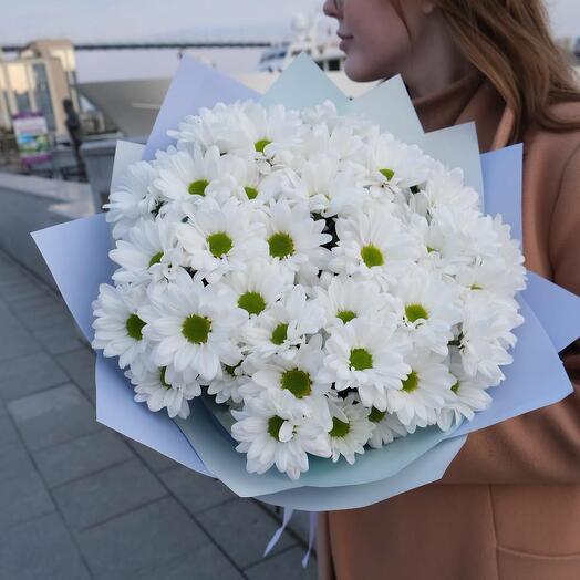Букет из Ромашковых Хризантем