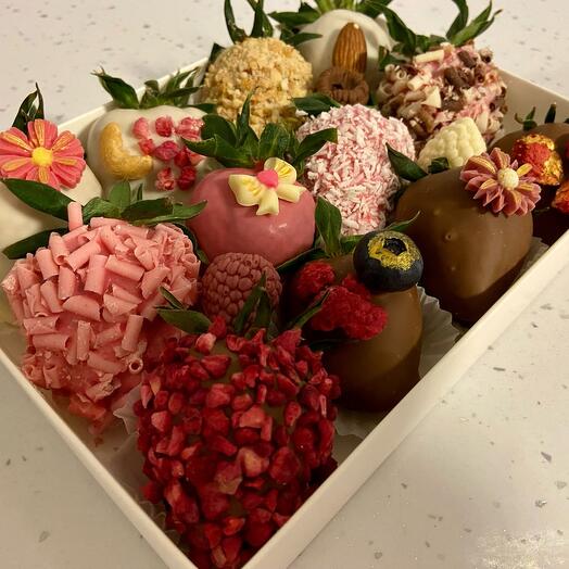 Chocolate-covered strawberries