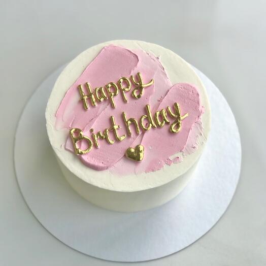 Бенто торт XL 1кг для девушки Happy Birthday