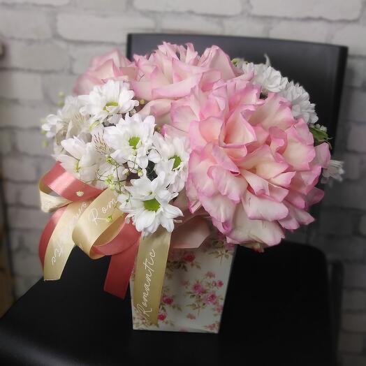 Flowers in a box