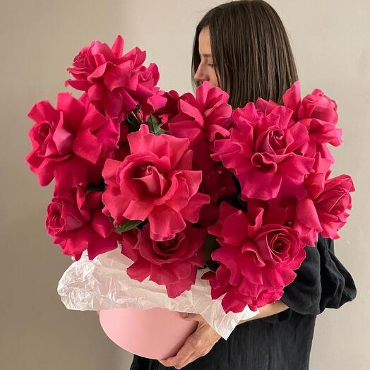Пышная охапка французских роз 💖