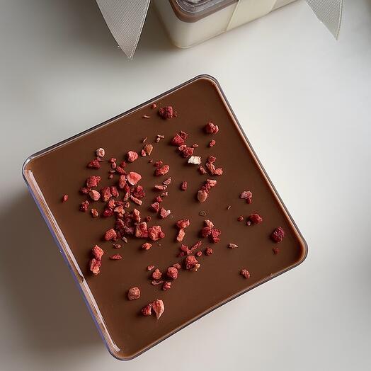 Бенто торт птичье молоко в cakebox