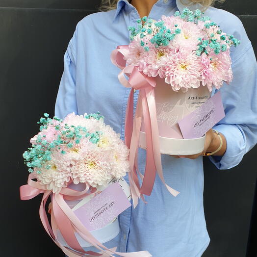 Flowers in a Bubble Gum box