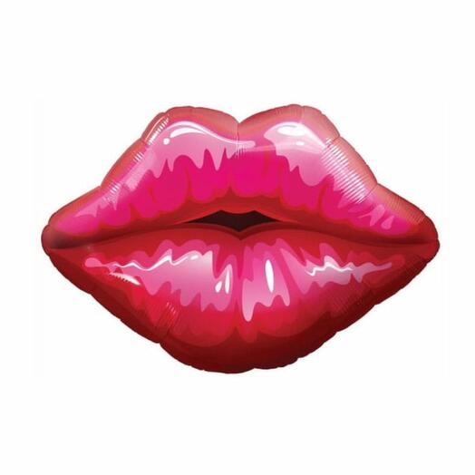 Фольгована кулька Уста