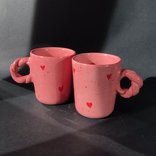 Pink cups