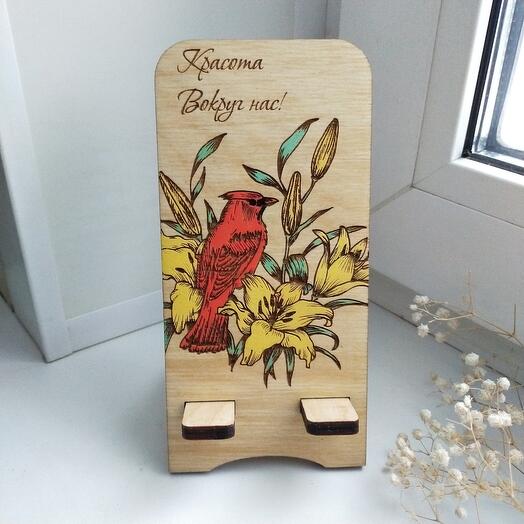 Подставка для телефона "Яркие моменты"