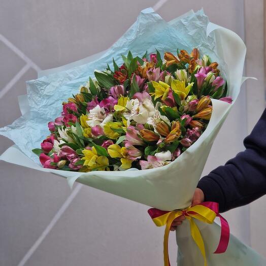 Альстромерии 35 штук