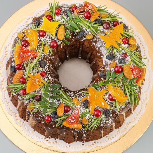 ПП-кекс "Портер новогодний рождественский" | 1.6 кг | шоколадный, без сахара