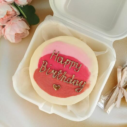 Бенто-торт "Happy birthday ♥️"