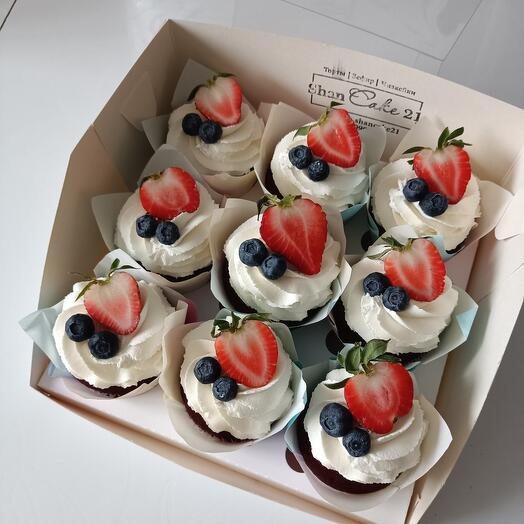 Капкейки 9 шт