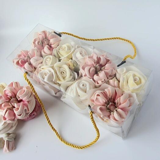 Зефирный букетбокс 2 вкуса