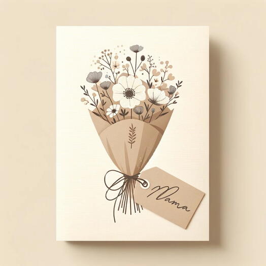 Postcard «Mama»