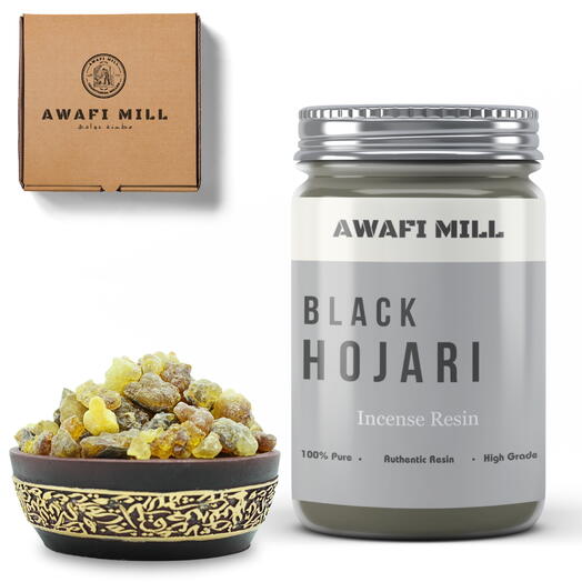 AWAFI MILL Black Hojari | Omani Essence - Bottle of 100 Gram