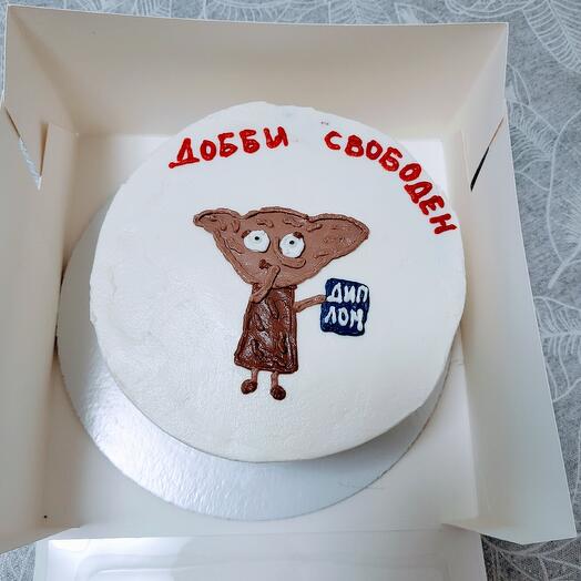 Торт " Тобби свободен"