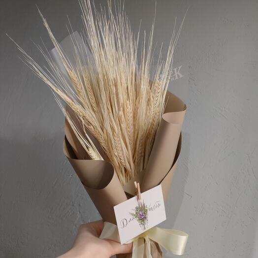 Букет из пшеницы
