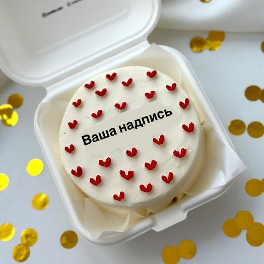 Бенто-торт с вашей надписью