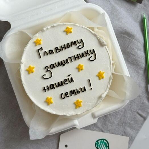 Бенто торт на 23 февраля