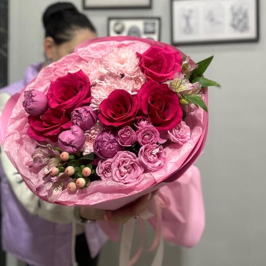 Букет «Любовь с первого взгляда»💕