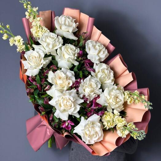 Mix Rose Bouquet N-058