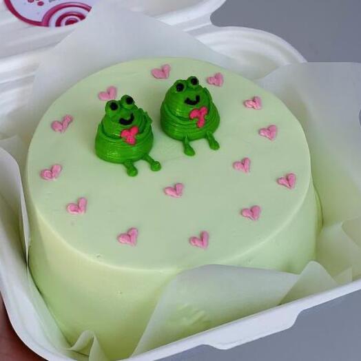 Бенто-торт лягушки